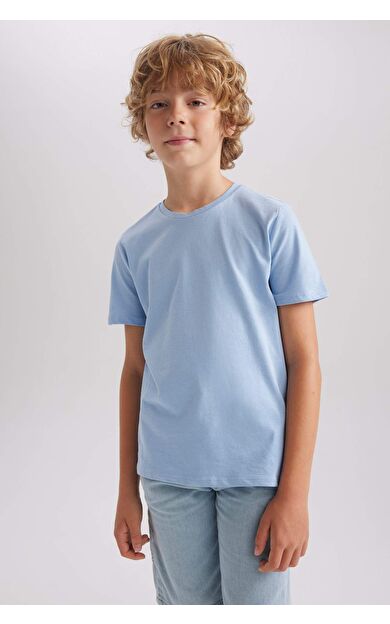 DeFacto Erkek Çocuk Regular Fit Kısa Kollu Tişört B0667A8NSBE409