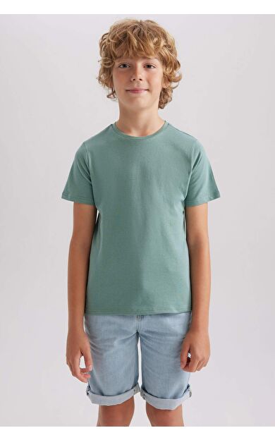 DeFacto Erkek Çocuk Regular Fit Kısa Kollu Tişört B0667A8NSGN488