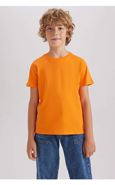 DeFacto Erkek Çocuk Regular Fit Kısa Kollu Tişört B0667A8NSOG142