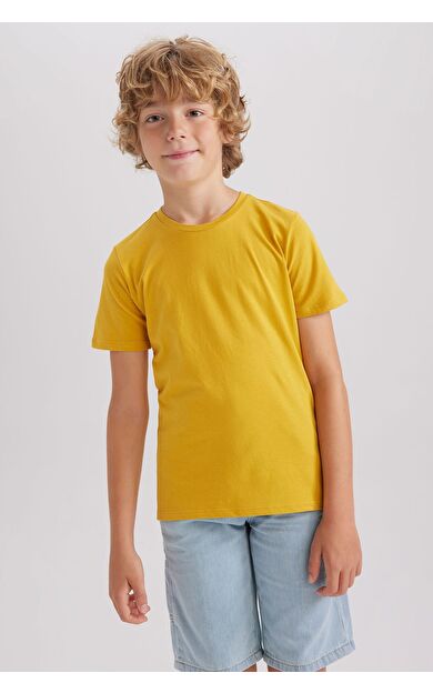 DeFacto Erkek Çocuk Regular Fit Kısa Kollu Tişört B0667A8NSYL17