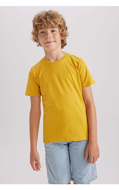 DeFacto Erkek Çocuk Regular Fit Kısa Kollu Tişört B0667A8NSYL17