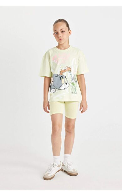 DeFactoFit Kız Çocuk Biker Tayt B0843A824HSGN656