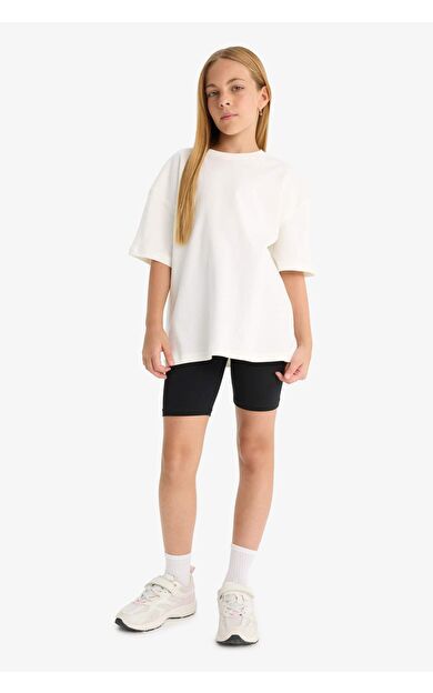 DeFacto Kız Çocuk Biker Tayt B0843A825HSBK81