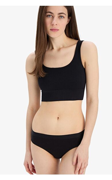 DeFacto Fall in Love Kapsız Seamles Bra B0907AX25SPBK81