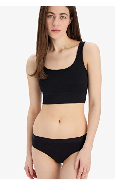 DeFacto Fall in Love Kapsız Seamles Bra B0907AX25SPBK81