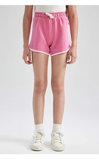 Kız Çocuk Regular Fit Sweatshirt Kumaşı Şort B0911A8NSPN160