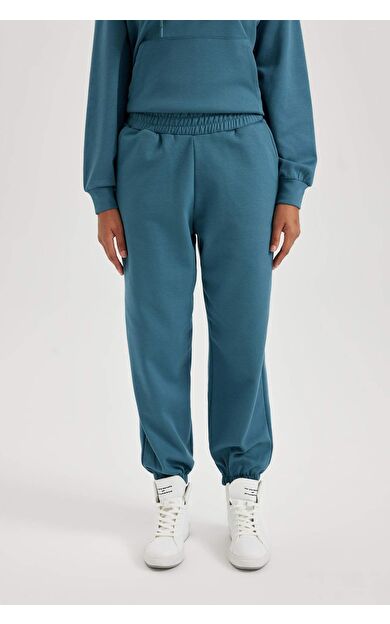 DeFacto Oversize Fit Jogger Skuba Dalgıç Kumaş Eşofman Altı