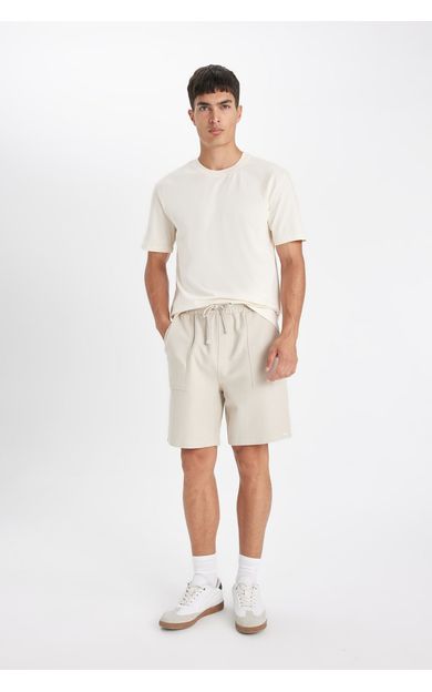 DeFacto DeFactoFit Slim Fit Esnek Belli Şort