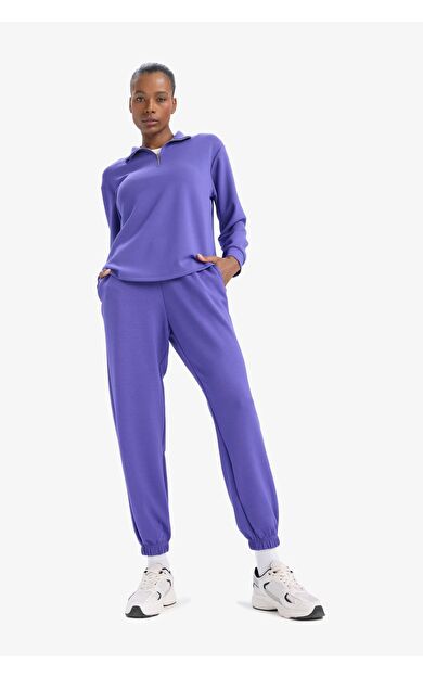 DeFacto DeFactoFit Standart Fit Premium Çift Cepli Jogger Paça Eşofman Altı B1794AX25SPPR273