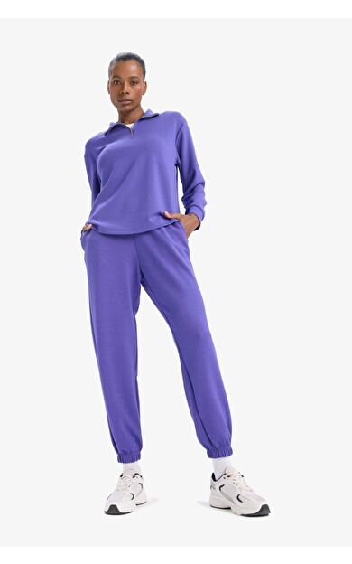 DeFactoFit Standart Fit Premium Çift Cepli Jogger Paça Eşofman Altı B1794AX25SPPR273