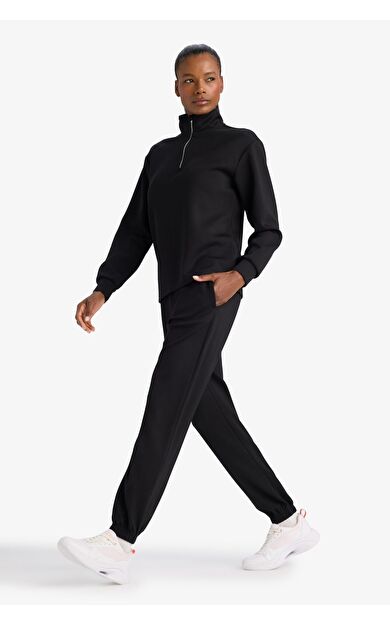 DeFacto Standart Fit Çift Cepli Jogger Paça Standart Boy Modal Sporcu Pantolon