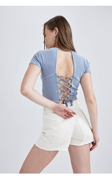 DeFacto DeFactoFit Coool Fitted Kısa Kollu Tişört B1919AX23HSBE341