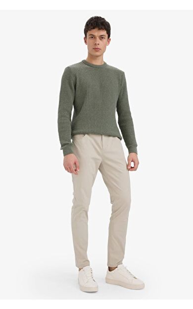 DeFacto Slim Fit Dar Kesim Dar Paça Pantolon B2089AX25AUBG766