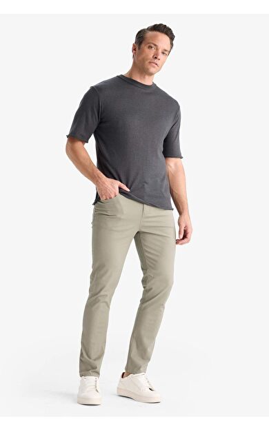 DeFacto Slim Fit Dar Kesim Dar Paça Pantolon B2089AX25AUKH465
