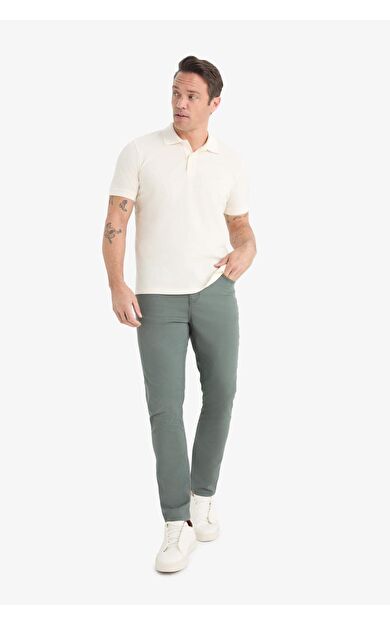 DeFacto Dar Paça Gabardin Chino Kanvas Pantolon B2089AX25SPGN826