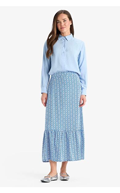 Desenli Maxi Etek B2426AX25SMBE761