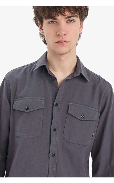 DeFacto Regular Fit Pamuklu Uzun Kollu Gömlek B2654AX25SPAR104