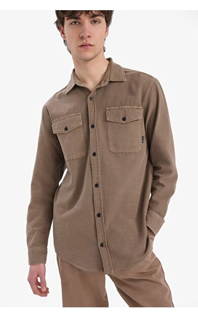 DeFacto Regular Fit Pamuklu Uzun Kollu Gömlek B2654AX25SPBN229