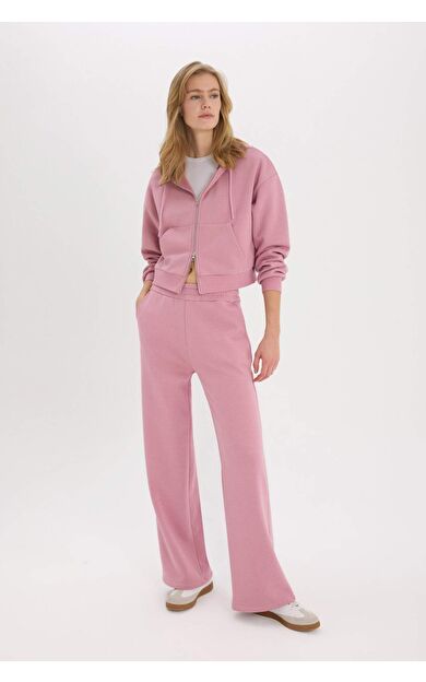 DeFacto Coool Wide Leg Eşofman Altı Beli Lastikli Geniş Bol Paça B3345AX25SPBR277