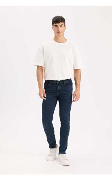 DeFacto Carlo Skinny Fit Normal Bel Dar Paça Jean Pantolon B3620AX24SPNM83