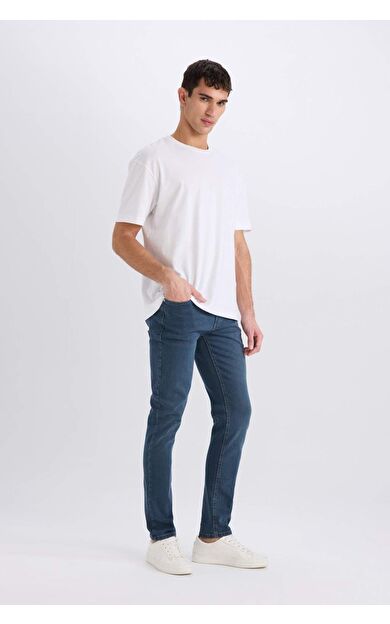 DeFacto Pedro Slim Fit Dar Paça Jean Pantolon B3622AX25SPNM84