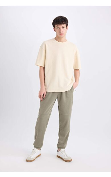 DeFacto Regular Fit Eşofman Altı Fermuar Cepli Beli Bağcıklı Lastikli Paça