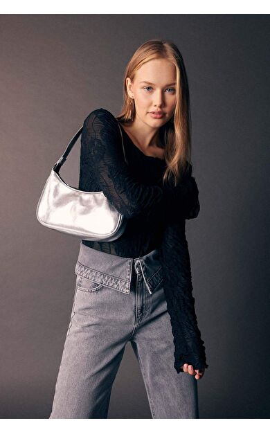 DeFacto DeFactoFit Coool Fitted Uzun Kollu Tişört B3719AX23AUBK81