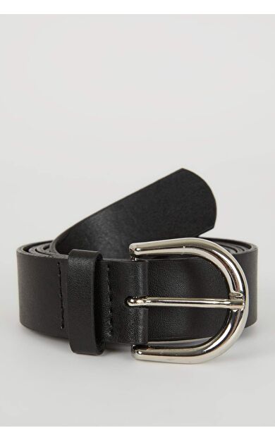 DeFacto Kadın Suni Deri Klasik Kemer