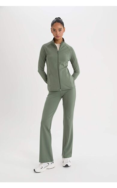 DeFactoFit Flare Fit Eşofman Altı İspanyol Paça Standart Boy Basic Düz B3988AX25SPKH458