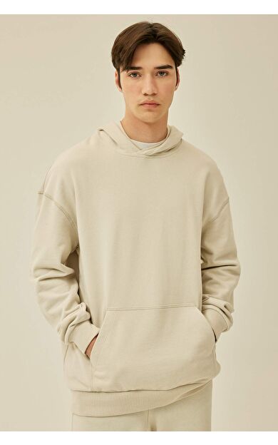 DeFacto Comfort Fit Kapüşonlu Sweatshirt B4446AX24SPGR437