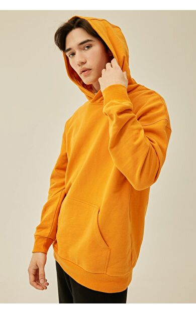 DeFacto Comfort Fit Kapüşonlu Sweatshirt B4446AX24SPOG589