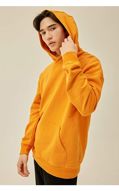 DeFacto Comfort Fit Kapüşonlu Sweatshirt B4446AX24SPOG589