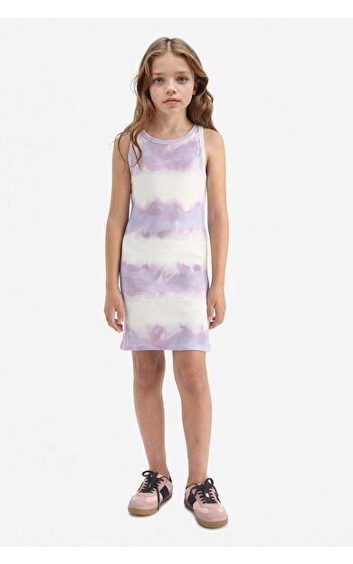 Regular Fit Fitilli Kaşkorse Elbise