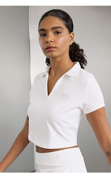 DeFacto DeFactoFit Standart Fit Polo Yaka Sporcu Kısa Kollu Tişört B4573AX24SPWT80