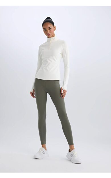 DeFacto DeFactoFit Beli Saran Sporcu Tayt B4590AX24WNKH398