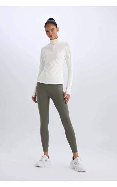 DeFacto DeFactoFit Beli Saran Sporcu Tayt B4590AX24WNKH398