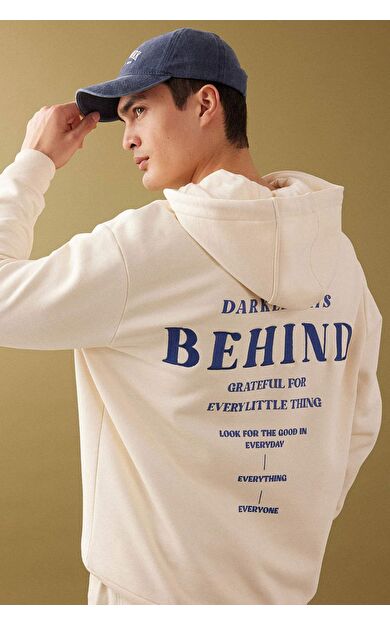 DeFacto Oversize Fit Kapüşonlu Sweatshirt B4805AX24SPER42