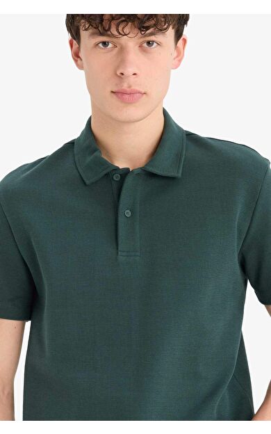 DeFacto New Regular Fit Polo Yaka Kısa Kollu Polo Tişört B4939AX25SMGN715