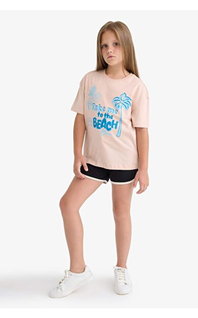 DeFacto Kız Çocuk Şort B5164A825HSBK81