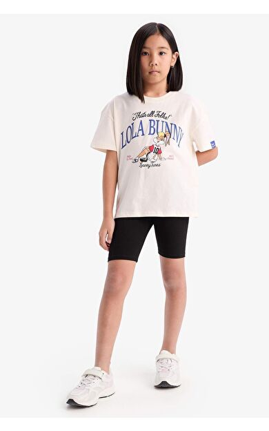 DeFacto Kız Çocuk Kısa Boy Tayt B5591A825SMBK81