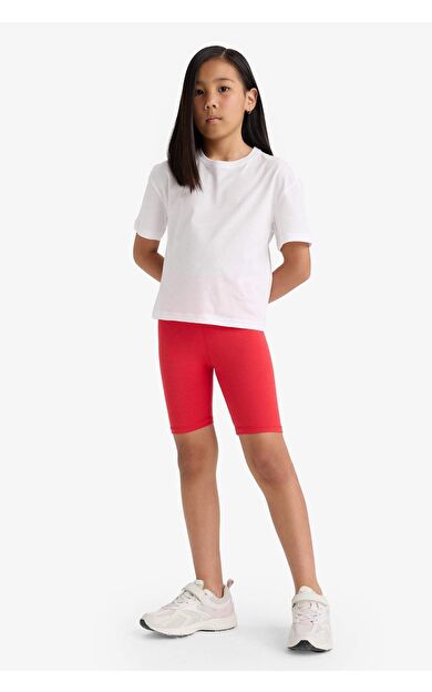 DeFacto Kız Çocuk Kısa Boy Tayt B5591A825SMRD57