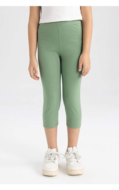 DeFactoFit Kız Çocuk Midi Tayt