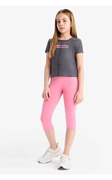 DeFacto Kız Çocuk Midi Tayt B5656A825SMPN666