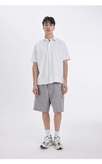 DeFacto Kargo Fit Paraşüt Bermuda