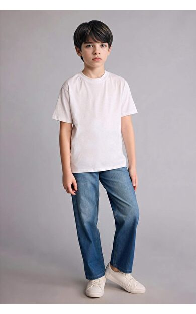 DeFacto Straıght Fıt Düz Paça Jean Pantolon Erkek Çocuk