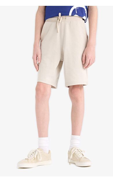 DeFacto Erkek Çocuk Beli Lastikli Basic Düz Şort B5867A825SMGR525
