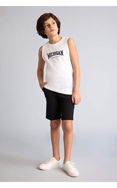 Regular Fıt Pike Şort Erkek Çocuk