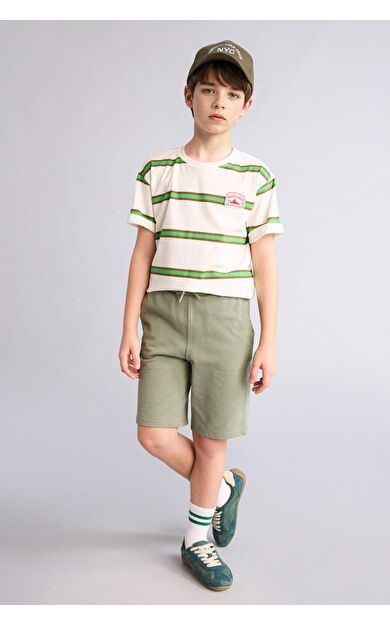 DeFacto Regular Fıt Pike Şort Erkek Çocuk