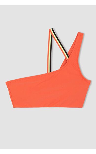 DeFactoFit Tek Omuz Bikini Üstü