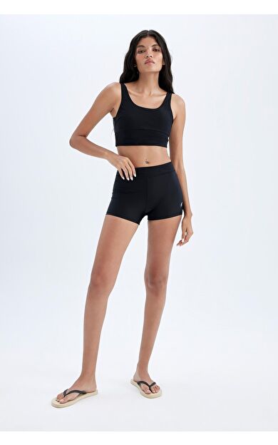 DeFacto DeFactoFit Slim Fit Deniz Şortu B6397AX24HSBK81